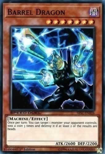 Barrel Dragon STP2-EN003 Ultra Rare Yu-Gi-Oh! Card (SD Tournament Pack 2)