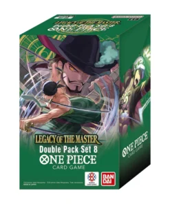 One Piece Card Game: Double Pack Set DP-08 – Booster Bundle with DON!! Card & Card Case