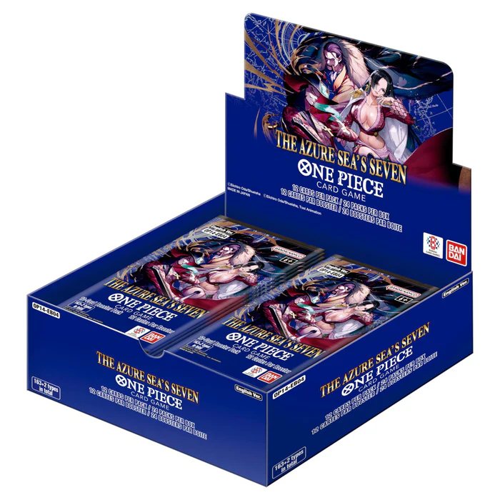 One Piece Card Game: The Azure Sea’s Seven (OP-14) – Sealed Booster Box