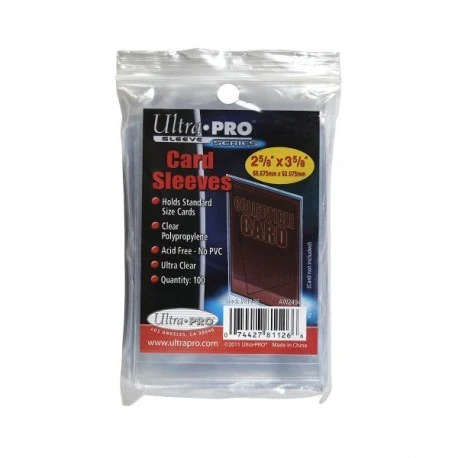Ultra Pro Standard Soft Card Sleeves (100 Pack)
