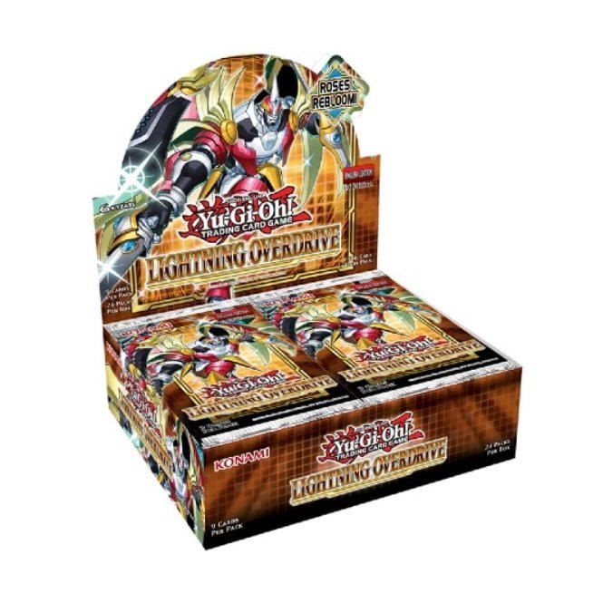 Yu-Gi-Oh! Lightning Overdrive Booster Box (24 Booster Packs)