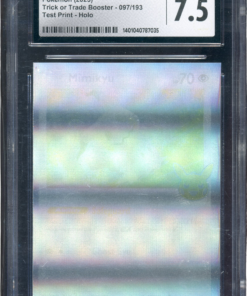 CGC 7.5 MIMIKYU TRICK OR TRADE * TEST PRINT * HOLO