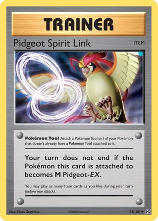 Pidgeot Spirit Link (81/108) - XY Evolutions