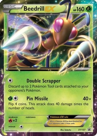 Beedrill EX (XY157/211) - XY Promos Holofoil