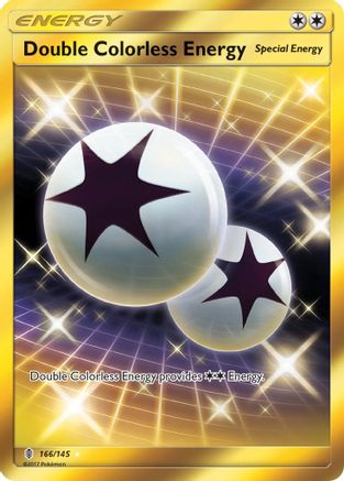 Double Colorless Energy (Secret) (166/145) - SM Guardians Rising Holofoil