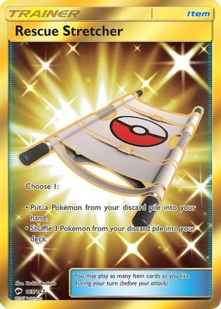 Rescue Stretcher (Secret) (165/147) - SM Burning Shadows Holofoil