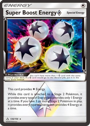 Super Boost Energy Prism Star (136/156) - SM Ultra Prism Holofoil