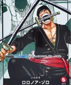 Roronoa Zoro (OP01-001) 25th Anniversary [Japanese]