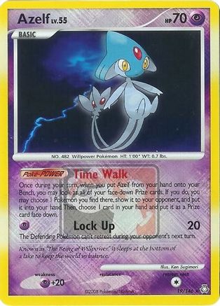 Azelf (League Promo) (19/146) - League & Championship Cards Reverse Holofoil