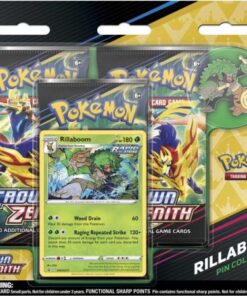 Crown Zenith Rillaboom Pin Collection 3-Pack Blister