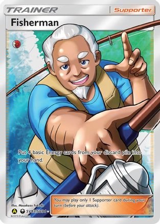 Fisherman (SV83/SV94) - Hidden Fates Shiny Vault Holofoil