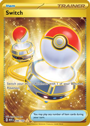 Switch (206/165) - SV Scarlet & Violet 151 Holofoil