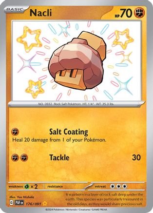 Nacli (176/091) - SV Paldean Fates Holofoil