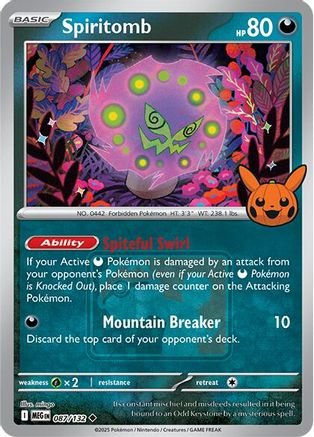 Spiritomb (Pokeween 2025) (87/132) - Miscellaneous Cards & Products Reverse Holofoil