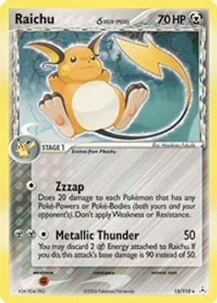 Raichu (Delta Species) (15/110) - Holon Phantoms Holofoil