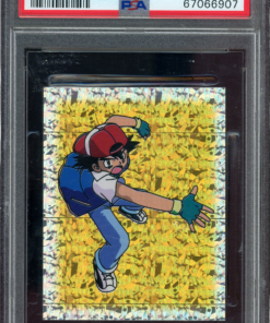 PSA 10 ASH - PRISM 1999 MERLIN POKEMON
