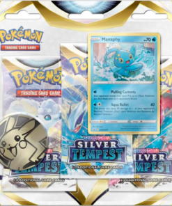 Silver Tempest Manaphy 3-Pack Blister