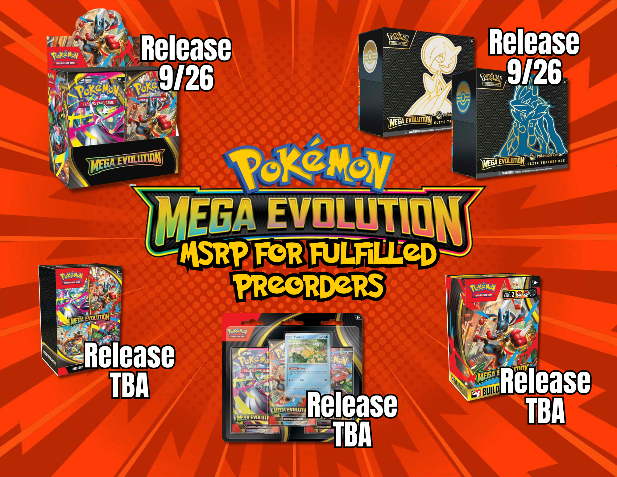 Mega Evolutions