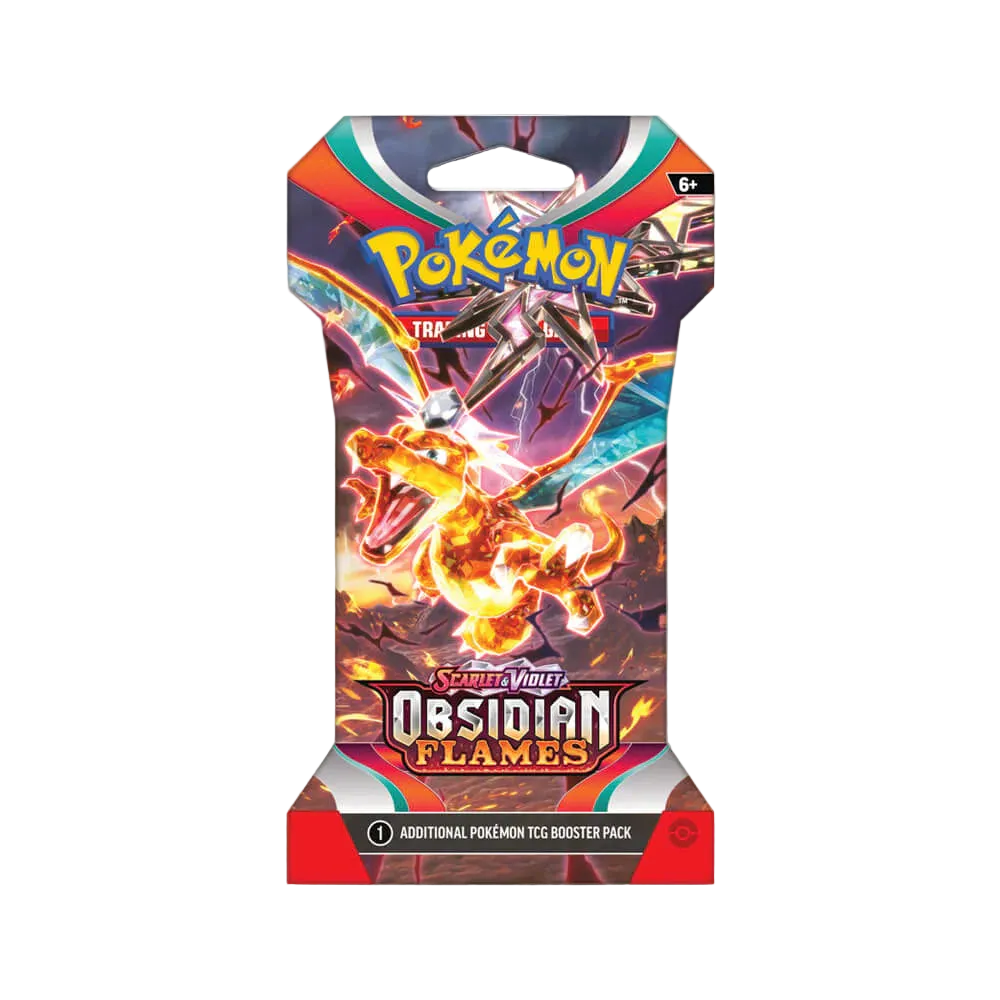 Obsidian Flames Sleeved Pack