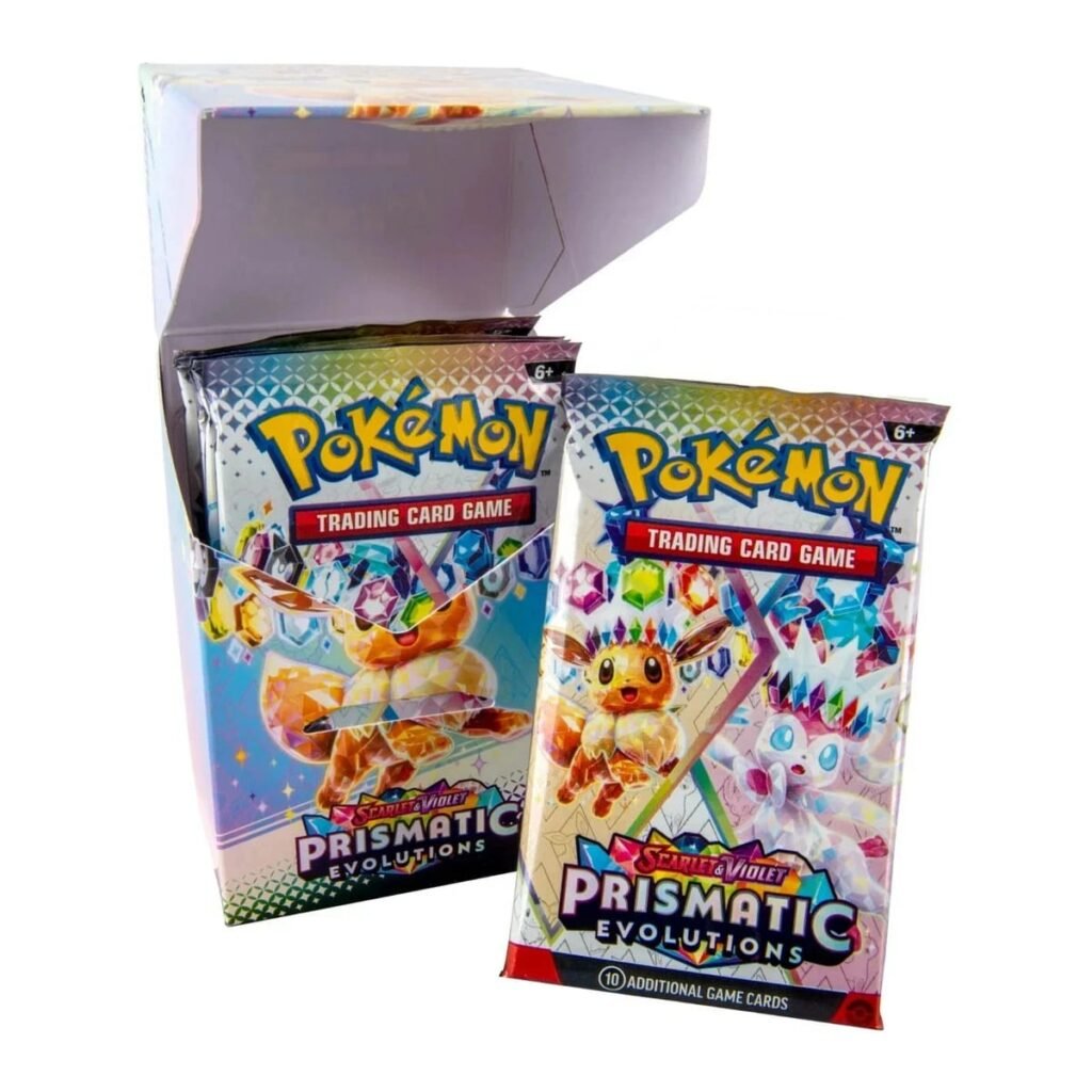 Pokémon TCG Scarlet & Violet: Prismatic Evolutions Booster Pack Bundle - Image 3