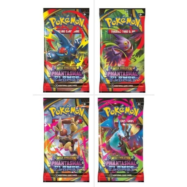 Pokémon Phantasmal Flame Booster Box (English Edition) | Mega Evolution Special Presale - Image 2