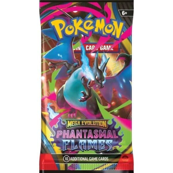 Pokémon Phantasmal Flame Booster Box (English Edition) | Mega Evolution Special Presale - Image 4