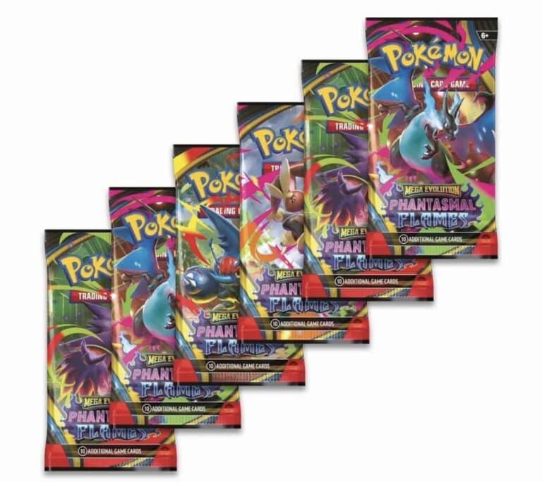 Pokémon TCG – Mega Evolutions Phantasmal Flames – Sealed Booster Bundle - Image 3