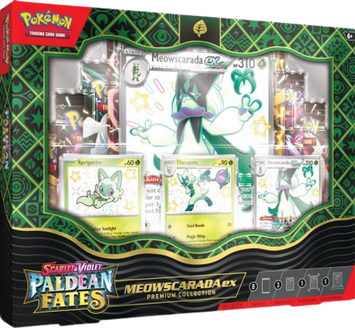 Paldean Fates Meowscarada ex Premium Collection Box
