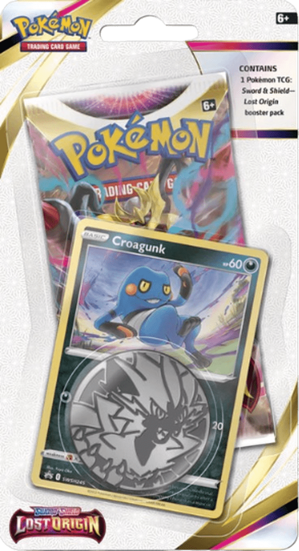 Lost Origin Checklane Blister w/ Croagunk Promo