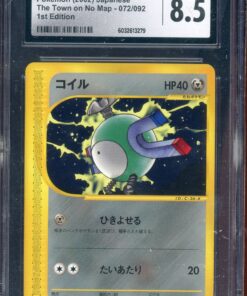 CGC 8.5 MAGNEMITE 1ST ED