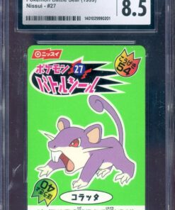 CGC 8.5 RATTATA BATTLE SEAL