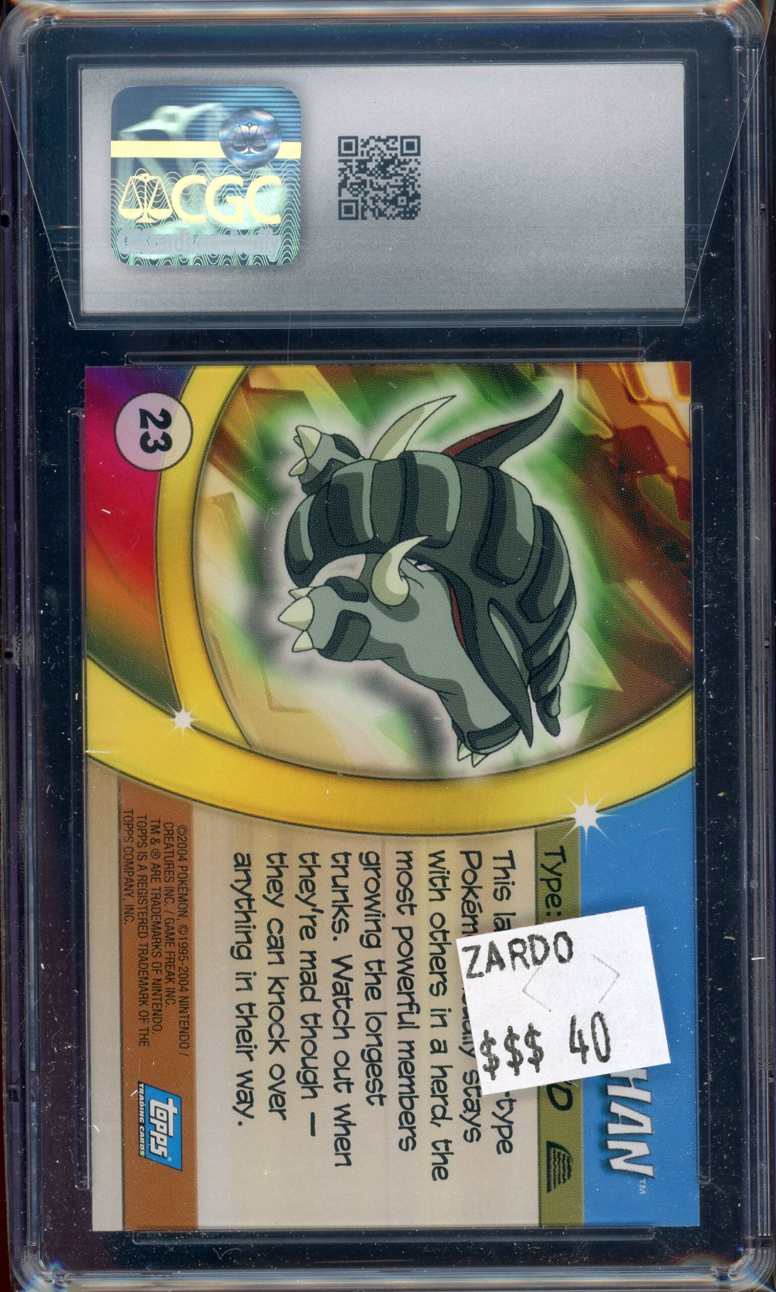 CGC 9.5 DONPHAN TOPPS - Image 2