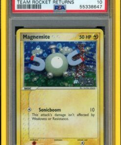 PSA 10 MAGNEMITE TEAM ROCKET RETURNS REV HOLO