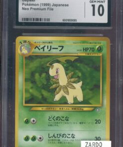 CGC 10 BAYLEEF JAPANESE NEO PREMIUM FILE