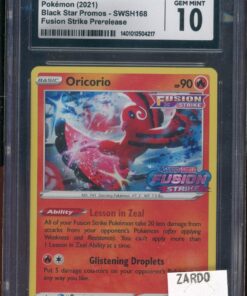 CGC 10 ORICORIO FUSION STRIKE PRERELEASE