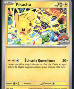 Pikachu FRENCH (World Championship 2025) (225) - SV Scarlet & Violet Promo Cards