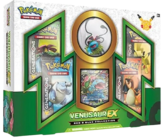 Red and Blue Collection: Venusaur EX Box