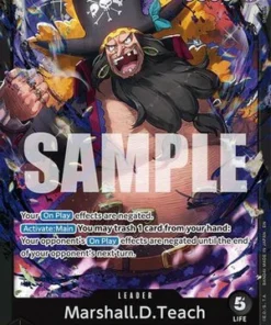 Marshall.D.Teach (OP09-081) (OP09-081) - Starter Deck 27: BLACK Marshall.D.Teach Foil