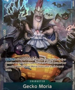Gecko Moria (Seven Warlords of the Sea Binder Set) (ST03-004) - One Piece Promotion Cards Foil