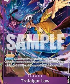 Trafalgar Law (Illustration Box Vol.6) (P-093) - One Piece Promotion Cards Foil