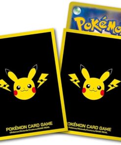 Pokémon card sleeves "Pikachu and Thunderbolt"